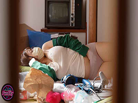 親の再婚きっかけでアニヲタ巨乳ニート姉爆誕 無防備なおっぱいに童貞弟ち○ぽがイラつき抱き心地最高な生オナホが逆襲して何度も強制孕ませ中出しさせられた話 羽月乃蒼　サンプル画像02